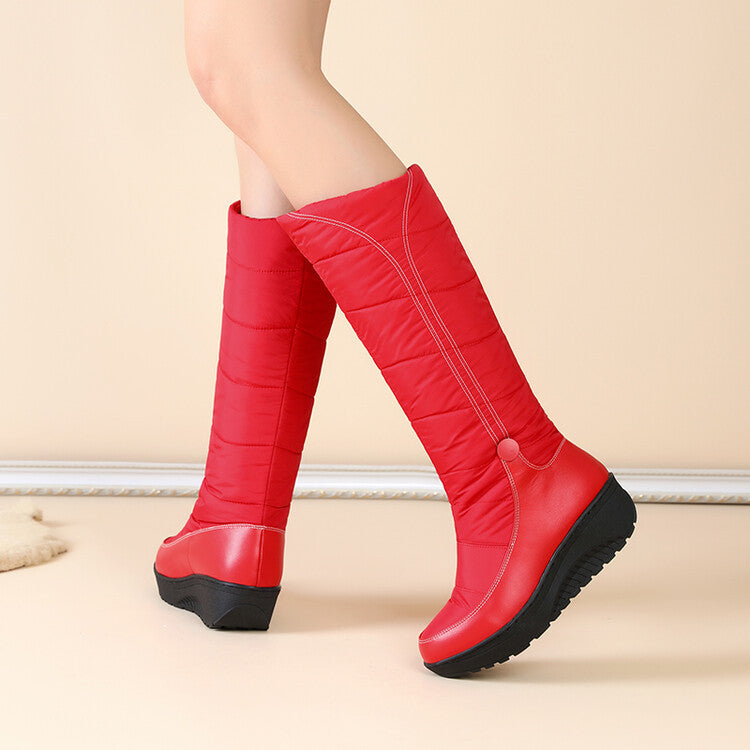 Winter Plush Warm Snow Knee Boots