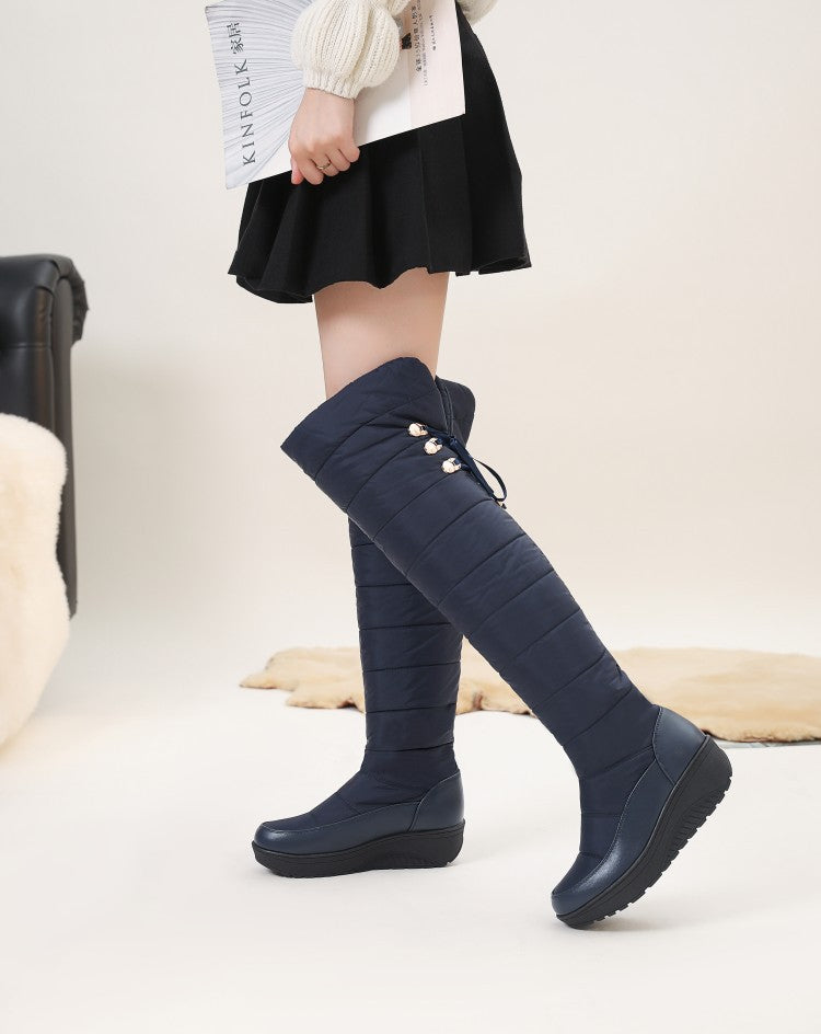 Thickened And Waterproof Non-slip Over-the-knee Warm Boot