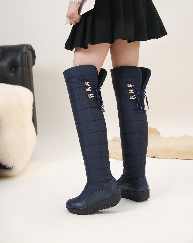 Thickened And Waterproof Non-slip Over-the-knee Warm Boot