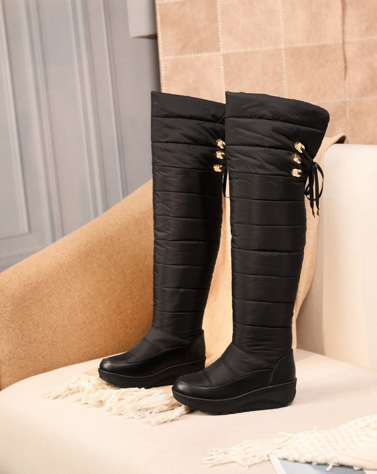 Thickened And Waterproof Non-slip Over-the-knee Warm Boot