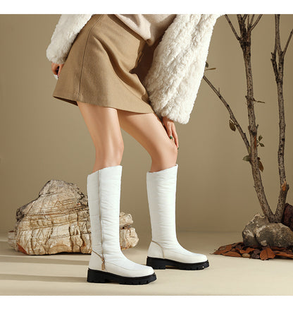 Thick-soled And Non-slip Warm Mid-calf Boot