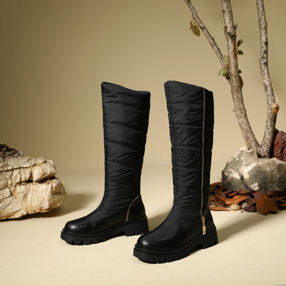 Thick-soled And Non-slip Warm Mid-calf Boot