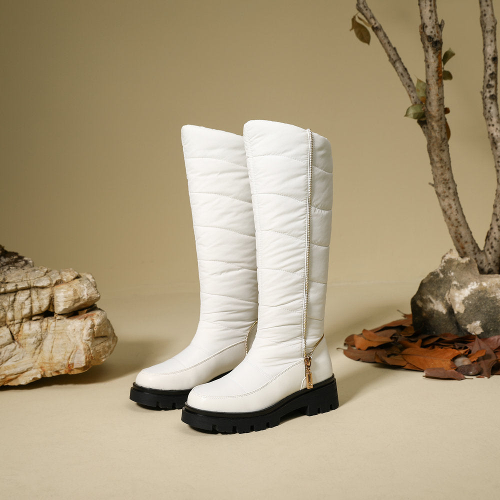 Thick-soled And Non-slip Warm Mid-calf Boot