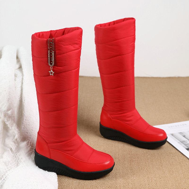 Waterproof Comfy Down-filled Snow Boot
