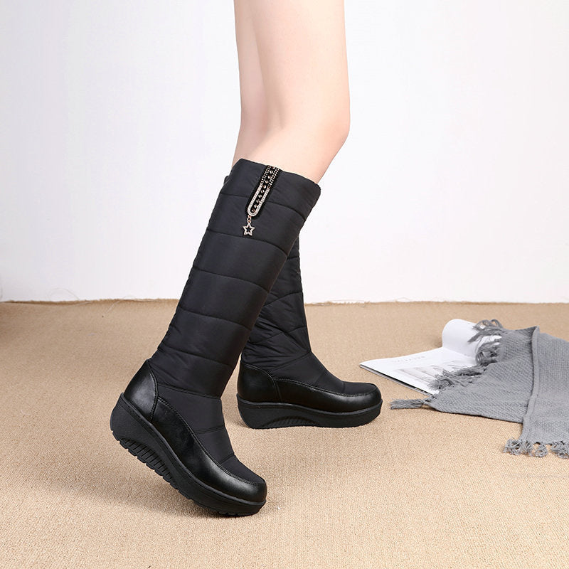 Waterproof Comfy Down-filled Snow Boot