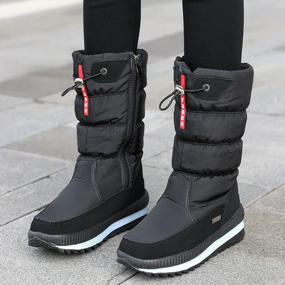 Winter Thickened Waterproof Mid-calf Boot