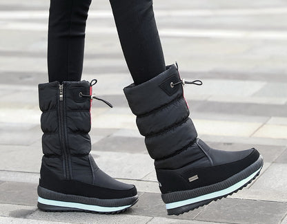 Winter Thickened Waterproof Mid-calf Boot