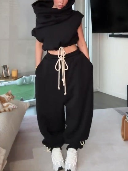 Cloud Velvet Jogging Pants Set