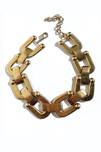 U-shaped Clavicle Necklace