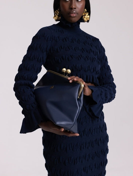Fashion Clutch Lock Bag