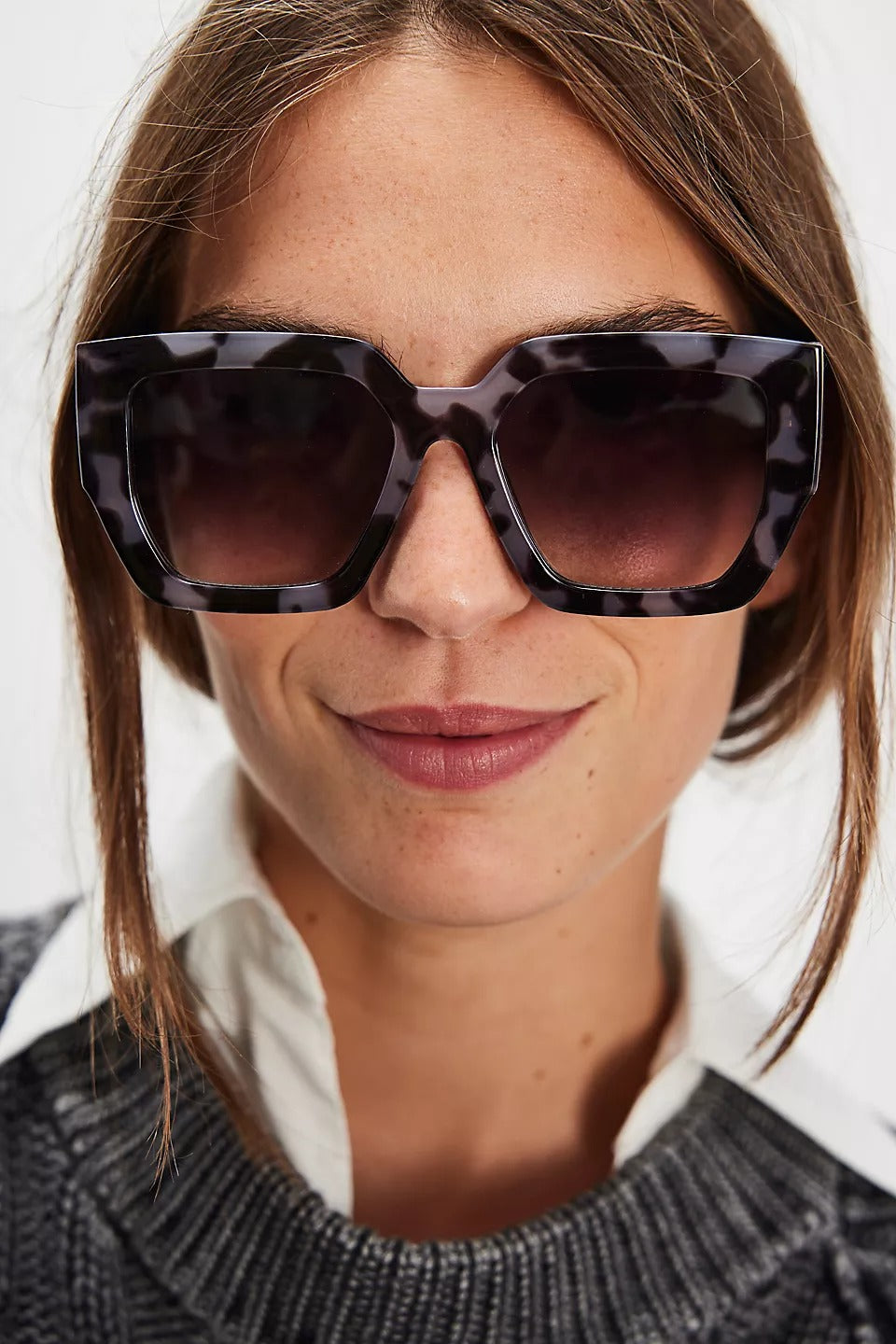 Oversized Square Sunglasses