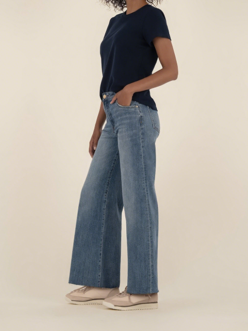 High Rise Super Wide Leg