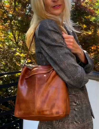 Leather Crossbody Bag