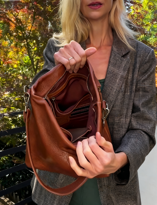 Leather Crossbody Bag