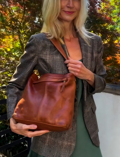 Leather Crossbody Bag