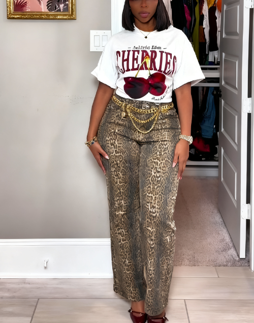 Trendy Casual Straight Leg High Waisted Stretch Trendy