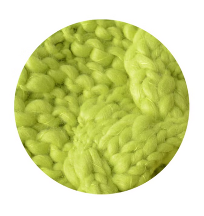 Chunky Crochet Cardigan Sweater & Hat Two Piece Set