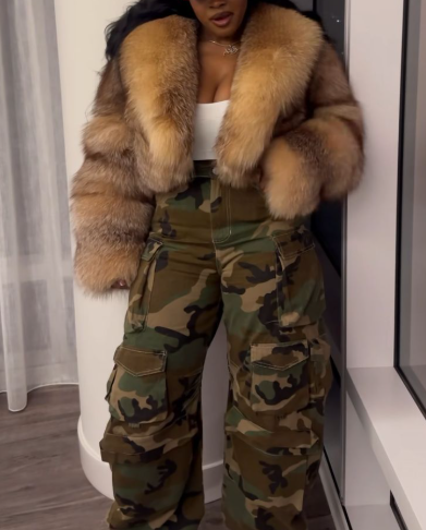 Cropped Red Fox Fur Coat