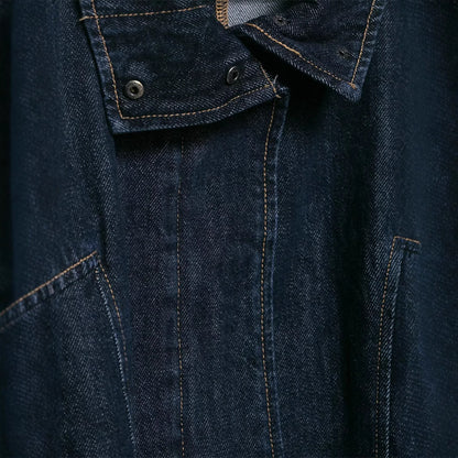 Batwing Sleeve Denim Jacket