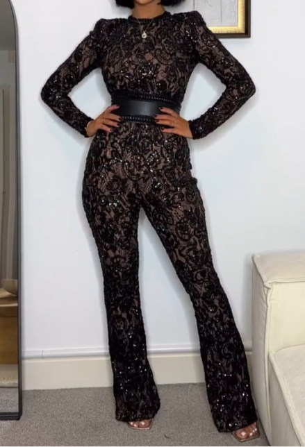 Elegant Lace Jumpsuit