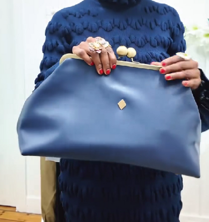 Fashion Clutch Lock Bag