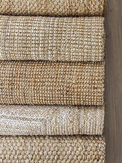 Large Kisslock Clutch Jute Handbag