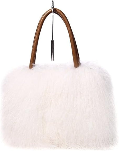 Lamb Fur Handbag