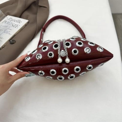 Crossbody Bag With Adjustable Drawstring Strap