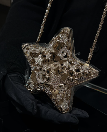 Star Hollow Diamond Necklace Bag