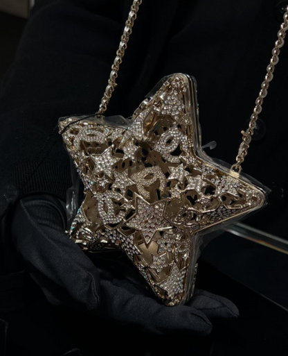 Star Hollow Diamond Necklace Bag