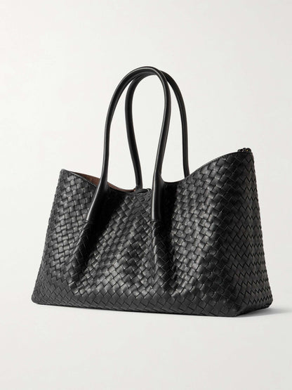 Reversible Leather Tote Bag