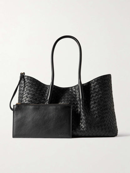 Reversible Leather Tote Bag