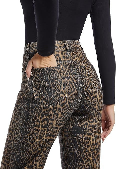 Trendy Casual Straight Leg High Waisted Stretch Trendy