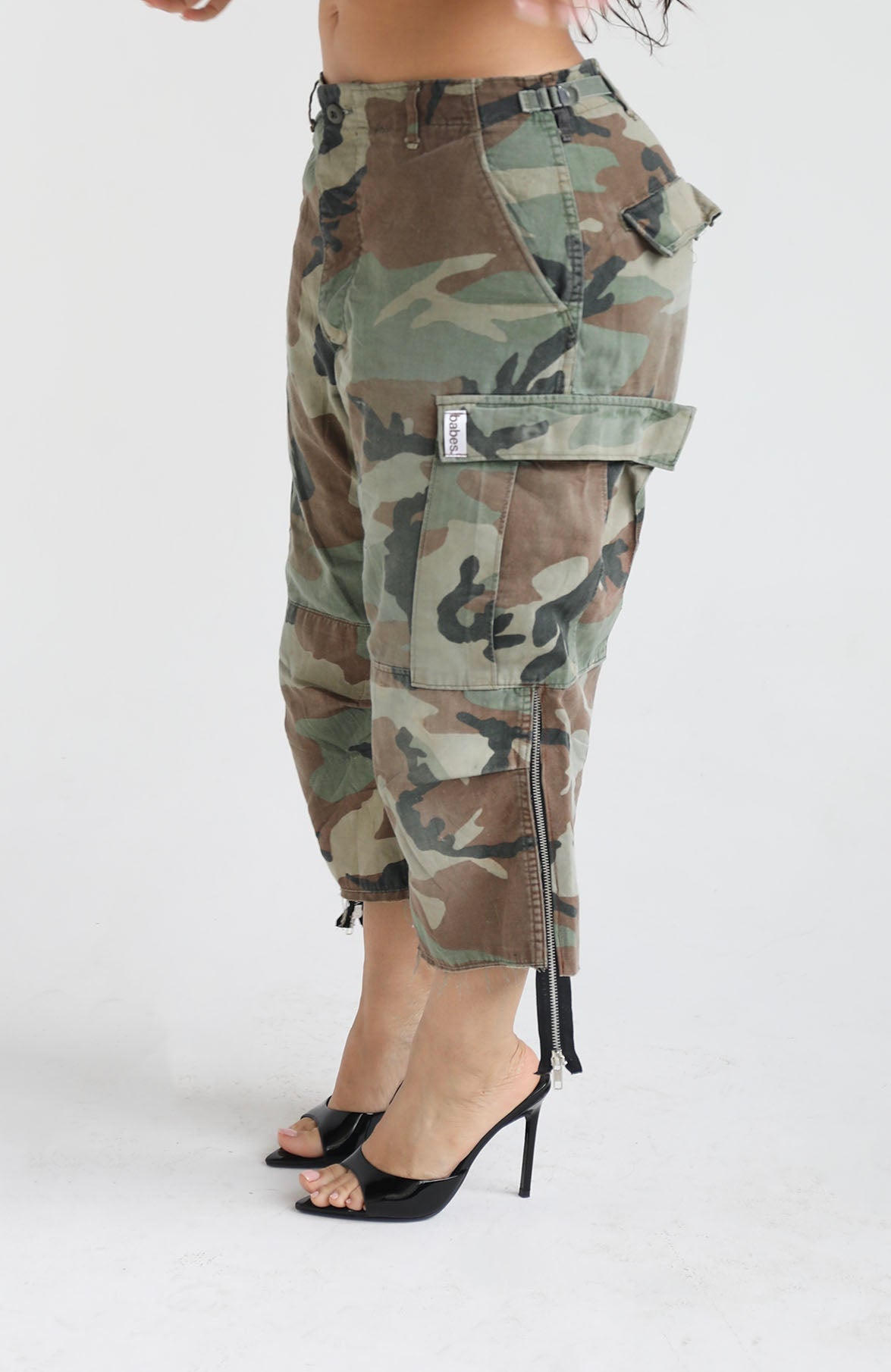 Pocket Casual Camouflage Cargo Shorts