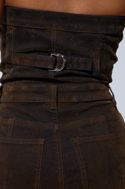 Cropped Cargo Jumpsuit