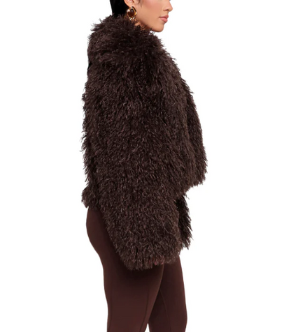 Cocoa Cloud Shaggy Coat