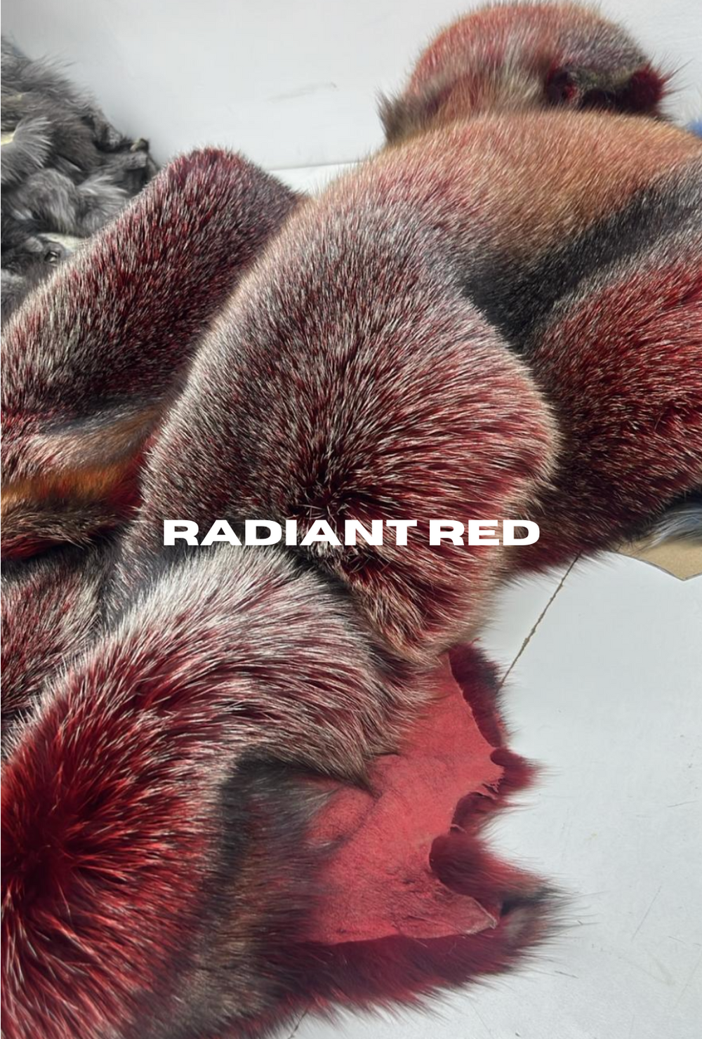 Chic High-neck Cropped Faux Fox Fur Coat