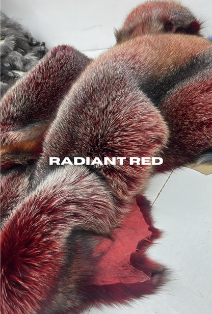 Chic High-neck Cropped Faux Fox Fur Coat