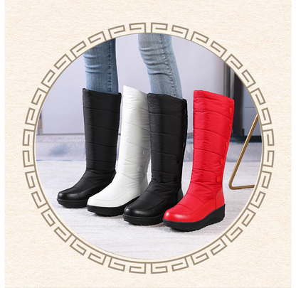 Waterproof Plush Lined Winter Down Boots