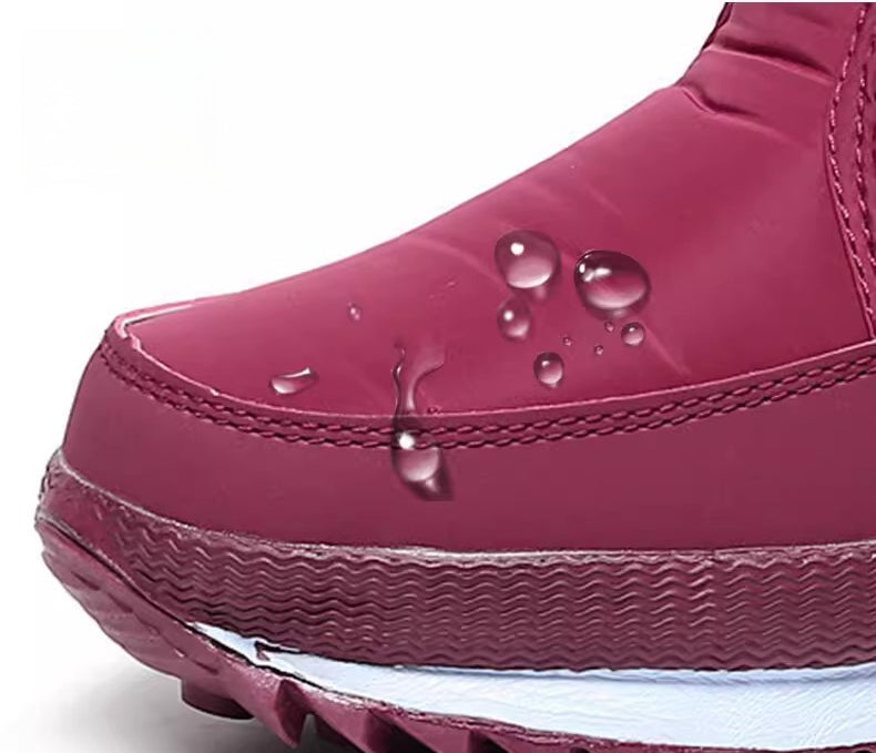 Winter Thickened Waterproof Mid-calf Boot