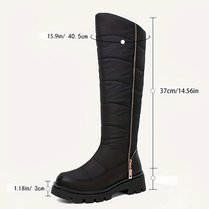 Thick-soled And Non-slip Warm Mid-calf Boot
