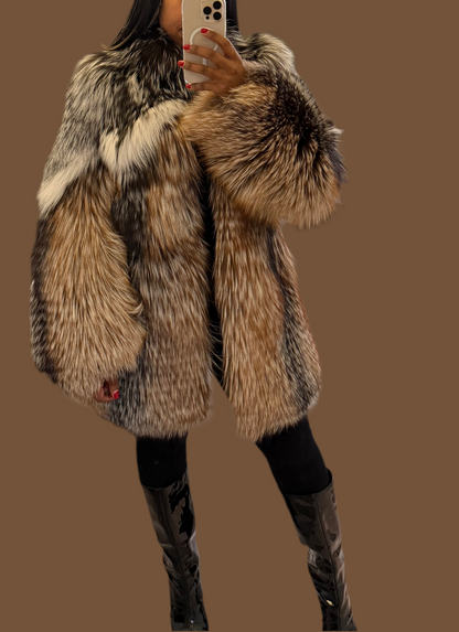 The Shady Multi Fox Jacket