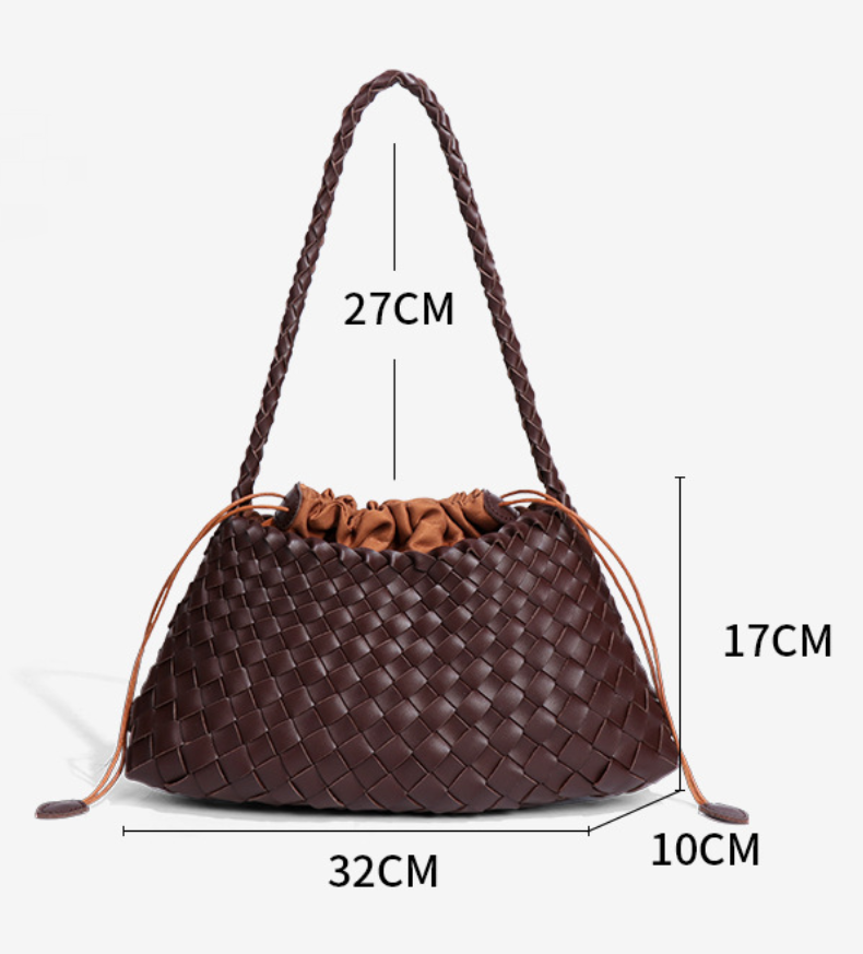 Stylish Woven Versatile Underarm Bag/Handbag