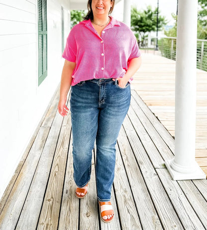Tummy Control Bootcut Jeans