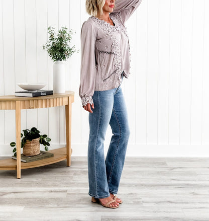 Tummy Control Bootcut Jeans