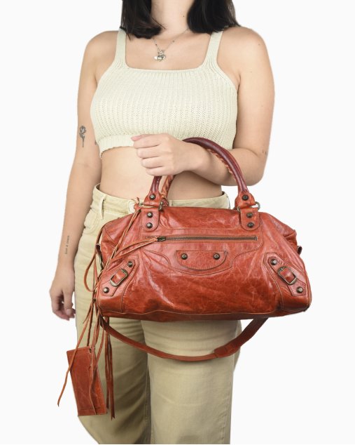 Vintage Rivet Handbag Shoulder Crossbody Bag