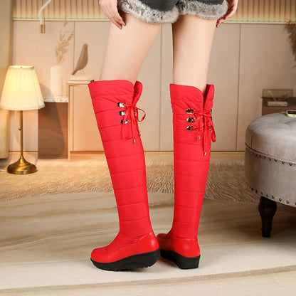 Thickened And Waterproof Non-slip Over-the-knee Warm Boot
