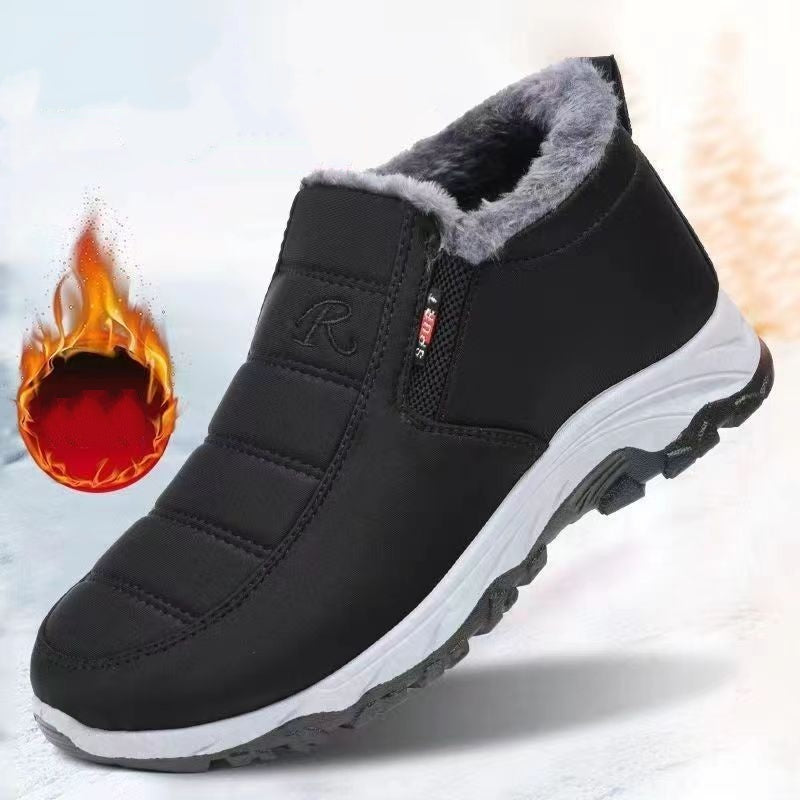 Warm Plush Lined Winter Ankle Boots