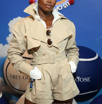 The Short Trench Jumpsuit