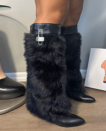 Fab Faux Fur Comfy Boots